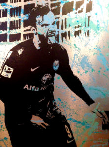 Seferovic, Eintracht Frankfurt, Fussball, diana eger, frankfurt, Kunst, haris seferovic, 9