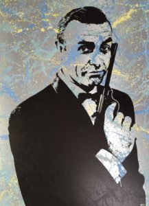 Diana Eger, kunst, frankfurt, art, James Bond, 007, Sean Connery