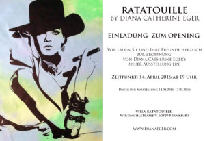 Vernissage, Diana Eger, Ausstellung, frankfurt, exhibition, art show, Einladung, opening