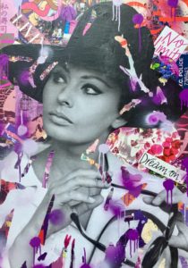 Diana Eger, kunst, Frankfurt, art, loren, Sophia loren