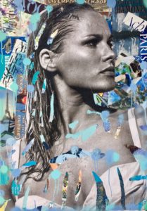 dianaegerart, diana Eger, kunst, frankfurt, Popart, art, Claudia Schiffer, Schiffer, grace Kelly, Ursula andres,  Bond Girl, Janes bond