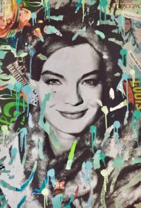 dianaegerart, diana Eger, kunst, frankfurt, Popart, Romy, Romy Schneider