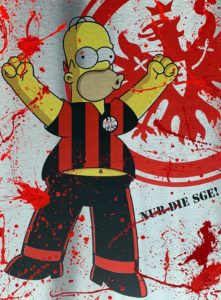 dianaeger, kunst, Frankfurt, auftragskunst, Eintracht, Sge, Adler, art