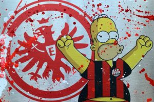 dianaeger, kunst, Frankfurt, auftragskunst, Eintracht, Sge, Adler, art